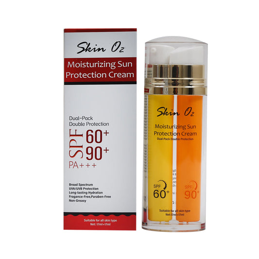 SKIN O2 MOISTURIZING SUN PROTECTION CREAM SPF60 + SPF90 DUAL
