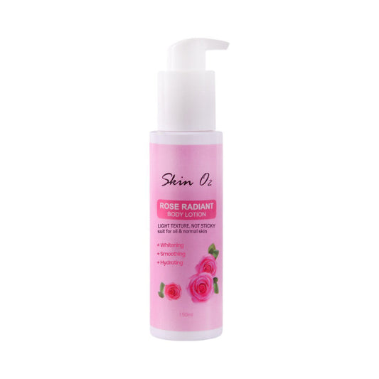 SKIN O2 ROSE RADIANT BODY LOTION 150 ML