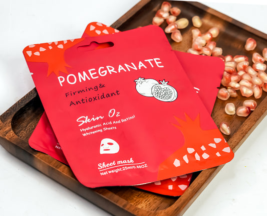 SKIN O2 POMEGRANATE FIRMING & ANTIOXIDANT FACE MASK 25 ML