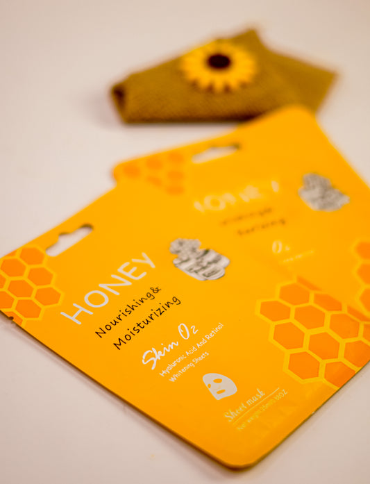 SKIN O2 HONEY NOURISHING & MOISTURIZING FACE MASK 25 ML